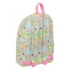 Mochila Escolar Disney Princess Bloom Verde Rosa 31 x 43 x 13 cm