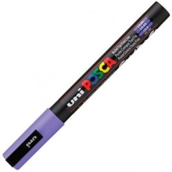 Rotulador permanente POSCA Lila 0,9-1,3 mm (6 Unidades)