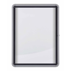 Tablero de Corcho Nobo Blanco Aluminio