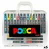 Set de Rotuladores POSCA Multicolor (6 Unidades)