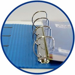 Carpeta de anillas Oxford EUROPEANBINDER Multicolor A4+ (10 Unidades)