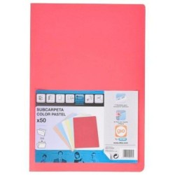 Subcarpeta Elba Rojo A4 50 Piezas (5 Unidades)