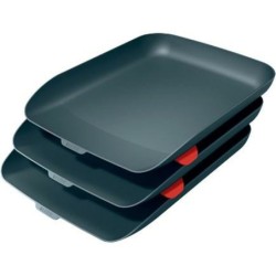 Organizadores Leitz Negro Gris Plástico