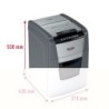 Trituradora de Papel Micro Corte Rexel Optimum Auto+ 100M Micro corte P-5 (2 x 15 mm)