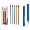 Set de Lápices Pincello 474 Amarillo Azul Rojo Verde Naranja (12 Unidades)