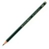 Lápiz Faber-Castell 119006 Hexagonal 6B Negro Verde Ecológico (12 Unidades)