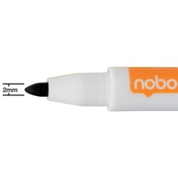 Rotulador para Pizarra Nobo Negro 6 Unidades (6 Unidades)