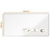 Pizarra magnética Nobo Premium Plus Blanco Aluminio 240 x 120 cm