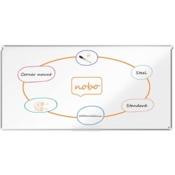 Pizarra magnética Nobo Premium Plus Blanco Aluminio Acero