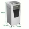 Trituradora de Papel Leitz IQ 600 Pro Autofeed P4 60 L