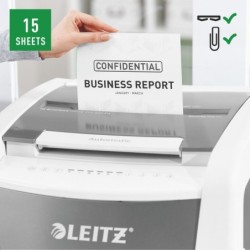 Trituradora de Papel Leitz IQ 600 Pro Autofeed P4 60 L