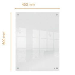 Pizarra blanca Nobo 60 x 45 cm