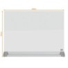 Pizarra magnética Nobo Blanco Cristal