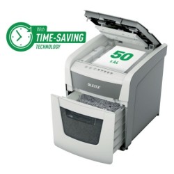 Trituradora de Papel Leitz IQ Autofeed 50X P4 20 L