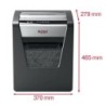 Trituradora de Papel Micro Corte Rexel Momentum M510 23 L