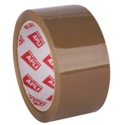 Cinta Adhesiva Apli Brillantes 36 Unidades Embalaje 48 mm x 66 m Marrón