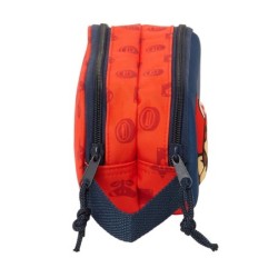 Mochila Escolar Super Mario Rojo Azul marino 21 x 8 x 6 cm