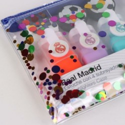 Set de Marcadores Real Madrid C.F. Multicolor 5 Piezas