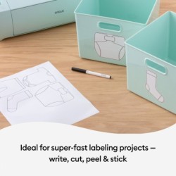 Etiquetas adhesivas Cricut Smrtvnl Blanco