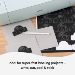Etiquetas adhesivas Cricut 2010005 Negro