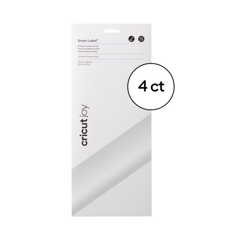 Etiquetas adhesivas Cricut 2010001 Plateado (4 Unidades)