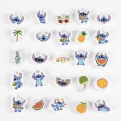 Set de Gomas de Borrar Stitch Multicolor 25 Piezas