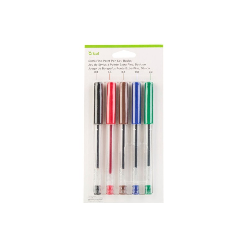Rotulador de Punta Extrafina para Plotter de corte Cricut Maker Multicolor