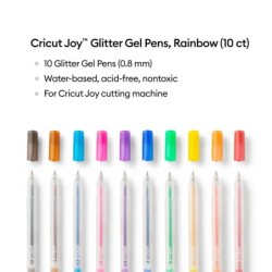 Bolígrafo de gel Cricut 2009964 Multicolor 0,8 mm 10 Piezas