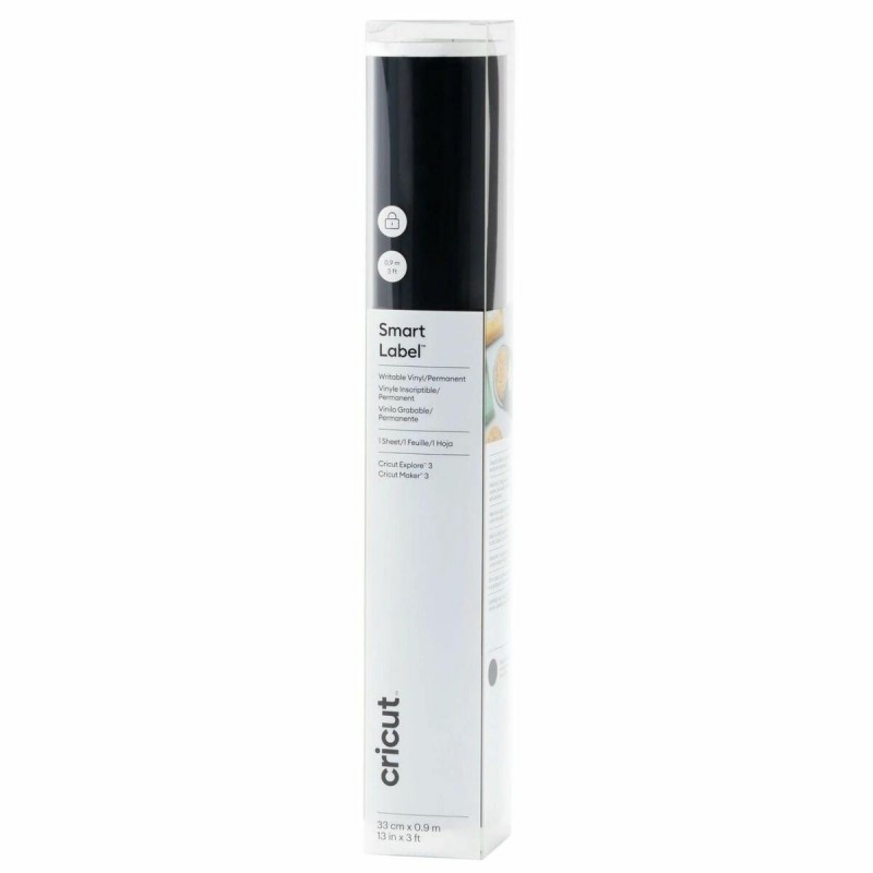 Etiquetas adhesivas Cricut SMRTVNL Negro