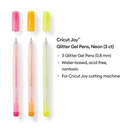 Bolígrafo de gel Cricut 2009963 Multicolor 0,8 mm 3 Piezas