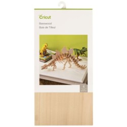 Lámina de Madera para Plotter de corte Cricut Basswood