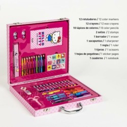 Set de Dibujo Hello Kitty 31 x 28 x 4 cm 42 Piezas