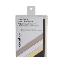 Tarjetas de Inserción para Plotter de corte Cricut Joy (12 Unidades)