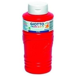 Pintura de Dedos Giotto Rojo 750 ml (6 Unidades)