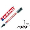 Rotulador permanente Edding 400-01 Negro 1 mm (10 Unidades)