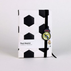 Cuaderno Real Madrid C.F. Blanco 15 x 21 x 2 cm