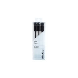 Set de Rotuladores Cricut 2007088 0,3 mm Negro 3 Piezas