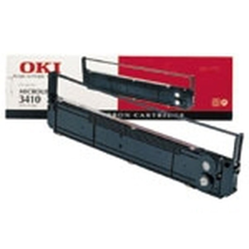 Cinta Laminada para Rotuladoras OKI ML-3410 Negro Cinta Laminada para Rotuladoras OKI ML-3410 Negro