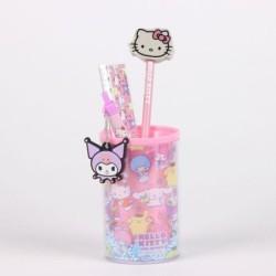 Set de Papelería Hello Kitty Multicolor 4 Piezas