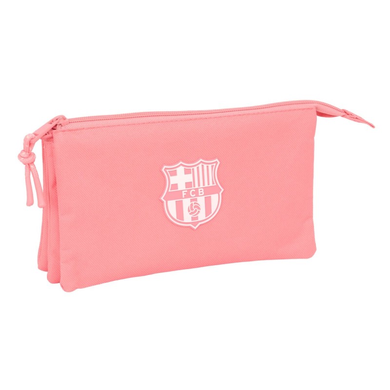 Portatodo Triple F.C. Barcelona Coral 22 x 12 x 3 cm