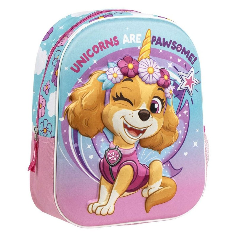 Mochila Infantil The Paw Patrol Rosa 25 x 31 x 10 cm