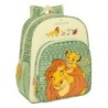 Mochila Escolar Mufasa Verde Beige 32 x 38 x 12 cm