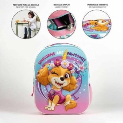 Mochila Infantil The Paw Patrol Rosa 25 x 31 x 10 cm