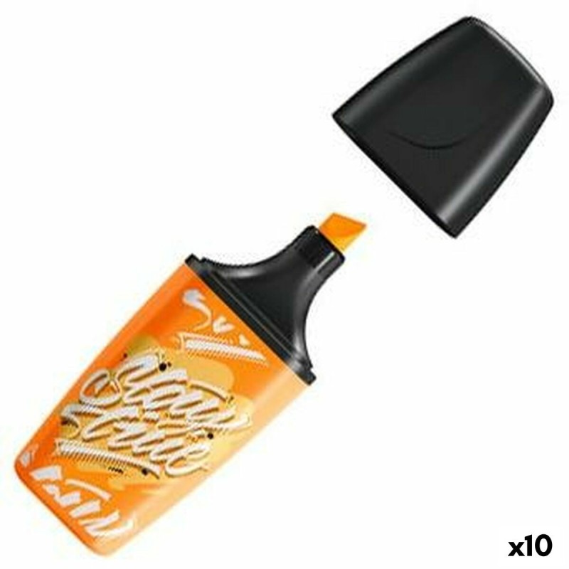 Subrayador Stabilo BOSS MINI STAY TRUE Naranja 10 Piezas Subrayador Stabilo BOSS MINI STAY TRUE Naranja 10 Piezas