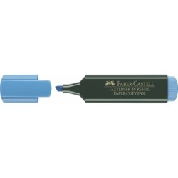 Subrayador Faber-Castell TEXTLINER 48 Azul (10 Unidades)