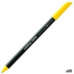 Rotuladores Edding 1200 Amarillo 10 Unidades