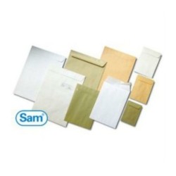 Sobre Sam DIN C4 Marrón 22,9 x 32,4 cm Autoadhesivo
