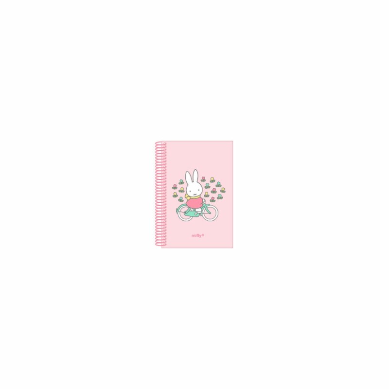 Libreta Miffy Flores