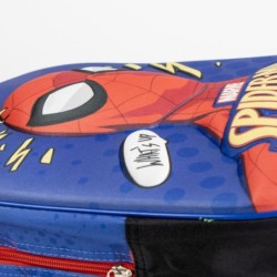 Mochila Escolar Spider-Man Azul 8 X 32 X 26 CM