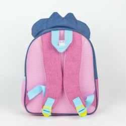 Mochila Escolar Minnie Mouse Rosa 15,5 x 30 x 1 cm